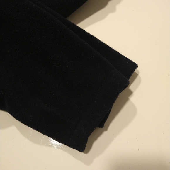 English bay fleece S blue Canada made measurement good condition native embroide - Picture 11 of 11